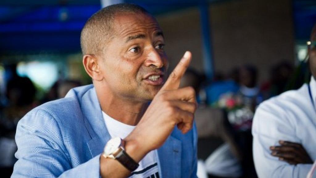 C'est notamment pour avoir soutenu la candidature de Moïse Katumbi Chapwe (ici en photo), gouverneur de la province du Katanga en RDC, que le député de la majorité Vano Kiboko a été arrêté, selon l'ACAJ. AFP PHOTO / PHIL MOORE