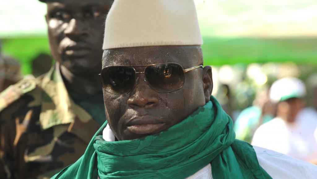 Le président gambien Yahya Jammeh (ici en 2011) était absent du pays quand la tentative de coup d'Etat a eu lieu ce mardi 30 décembre.