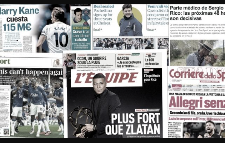 Le terrible accident de Sergio Rico choque l’Europe, Tottenham fixe le prix d’Harry Kane