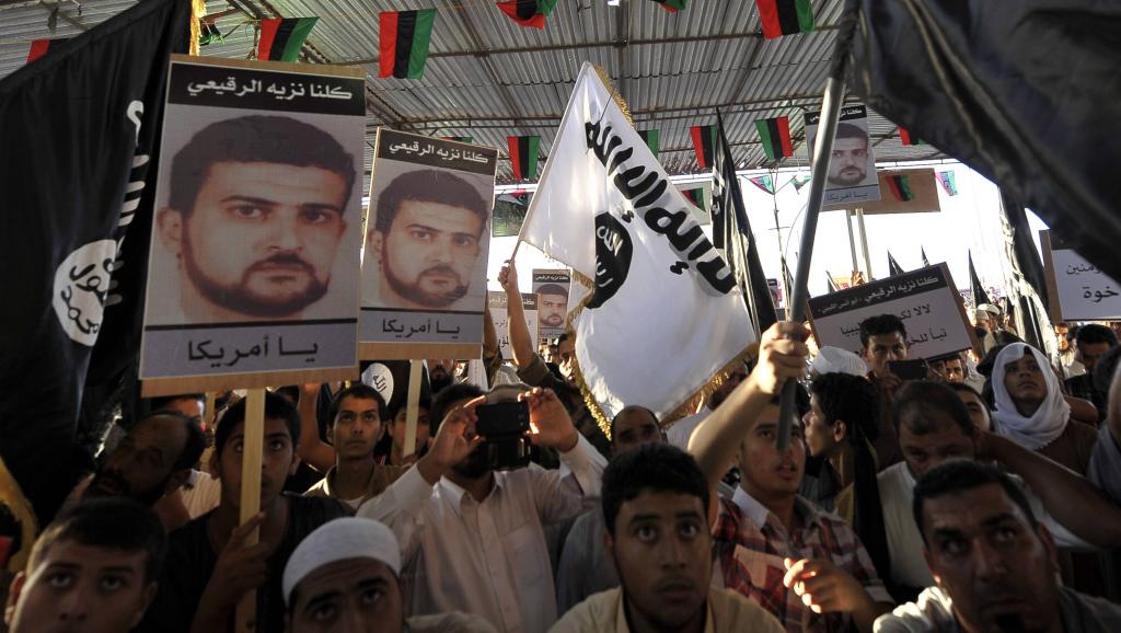 La capture du Libyen Al-Libi avait déclenché des manifestations, comme ici à Benghazi le 11 octobre 2013. REUTERS/Esam Omran Al-Fetori