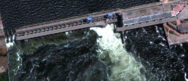 Destruction partielle du barrage de Kakhovka: l'Otan dénonce la « brutalité » de la guerre menée par la Russie