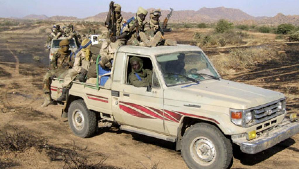 Une patrouille de l'armée tchadienne (Photo : Reuters)