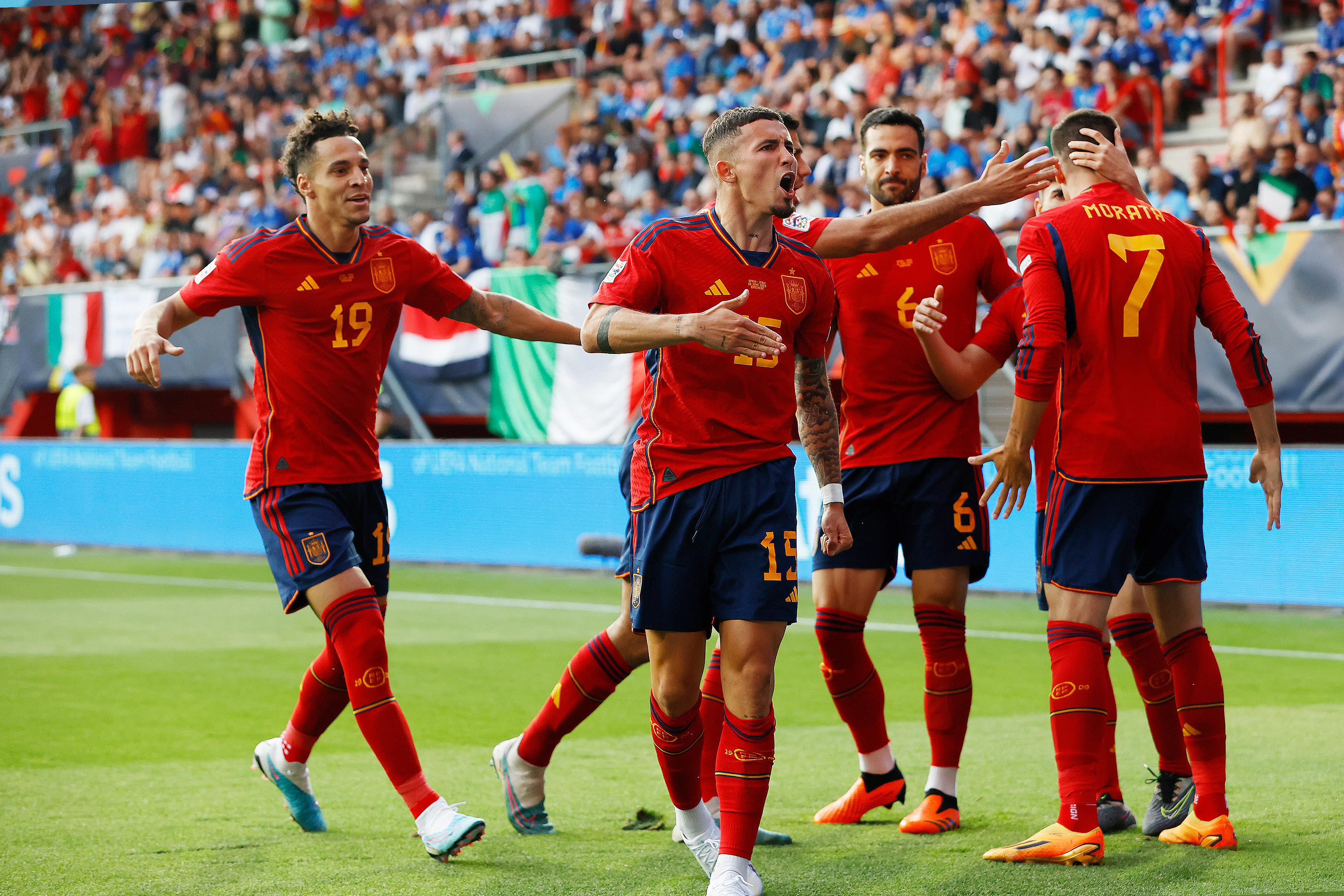 Ligue des Nations : l’Espagne rejoint la Croatie en finale
