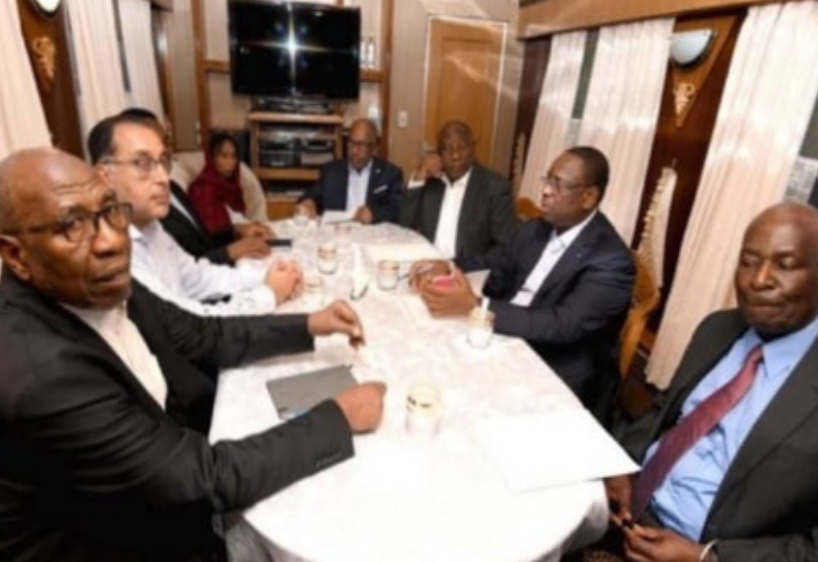 Des missiles s'abattent ce vendredi sur Kiev jour de visite de Macky Sall et d'autres dirigeants africains