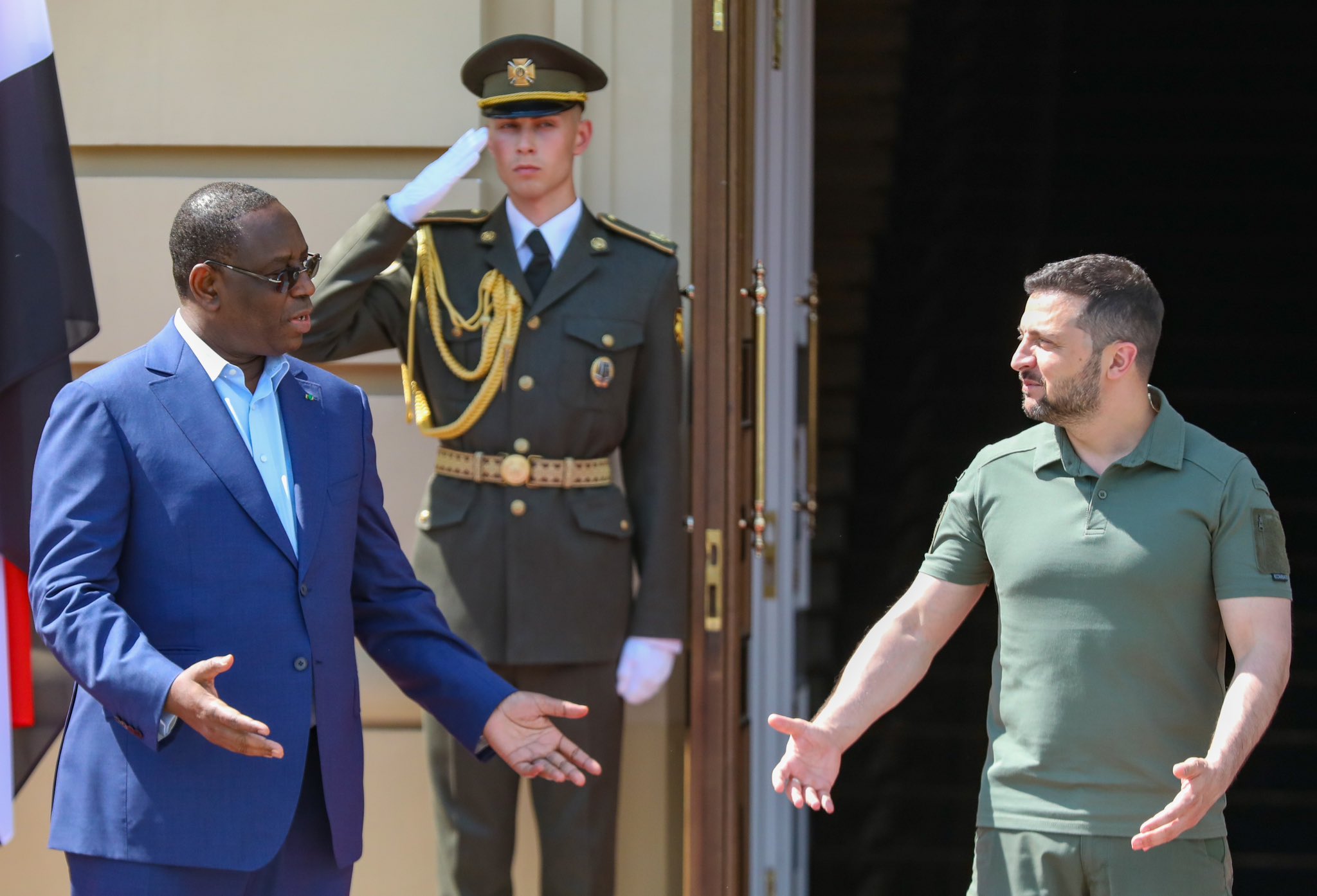 Ukraine: le Président Zelensky refuse à Macky et Cie une négociation avec Poutine 