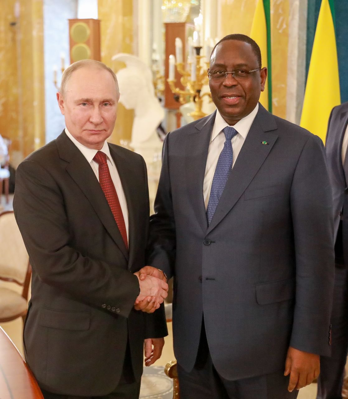 Le Président Macky Sall salue « la disponibilité de Poutine au dialogue »