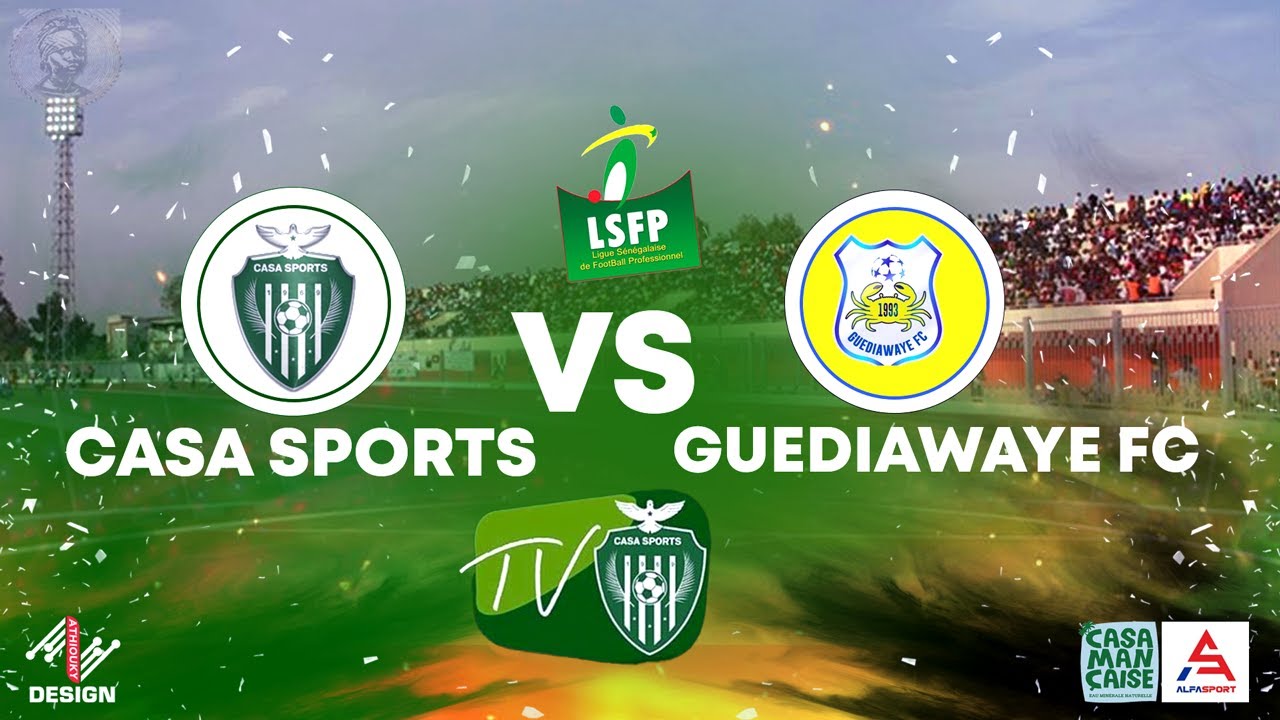  Ligue 1 - Interrompu à cause d'une coupure d'électricité, le match Casa Sports - Guédiawaye FC sera rejoué à huis clos