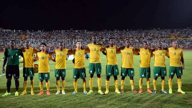 Can 2015 : les bafana bafana pas impressionnés par le statut de favori de l’algérie