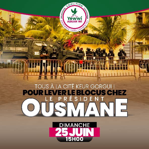Appel à lever le blocus du domicile de Sonko ce dimanche: Fatou Blondin Diop évoque un « jour d’angoisse », Alioune Tine dénonce le mutisme de l’UA et la CEDEAO
