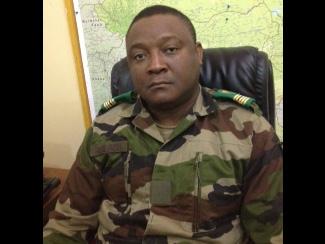 Le colonel Salaou Barma commande la zone de défense dans le sud-est du Niger. RFI/ Nicolas Champeaux
