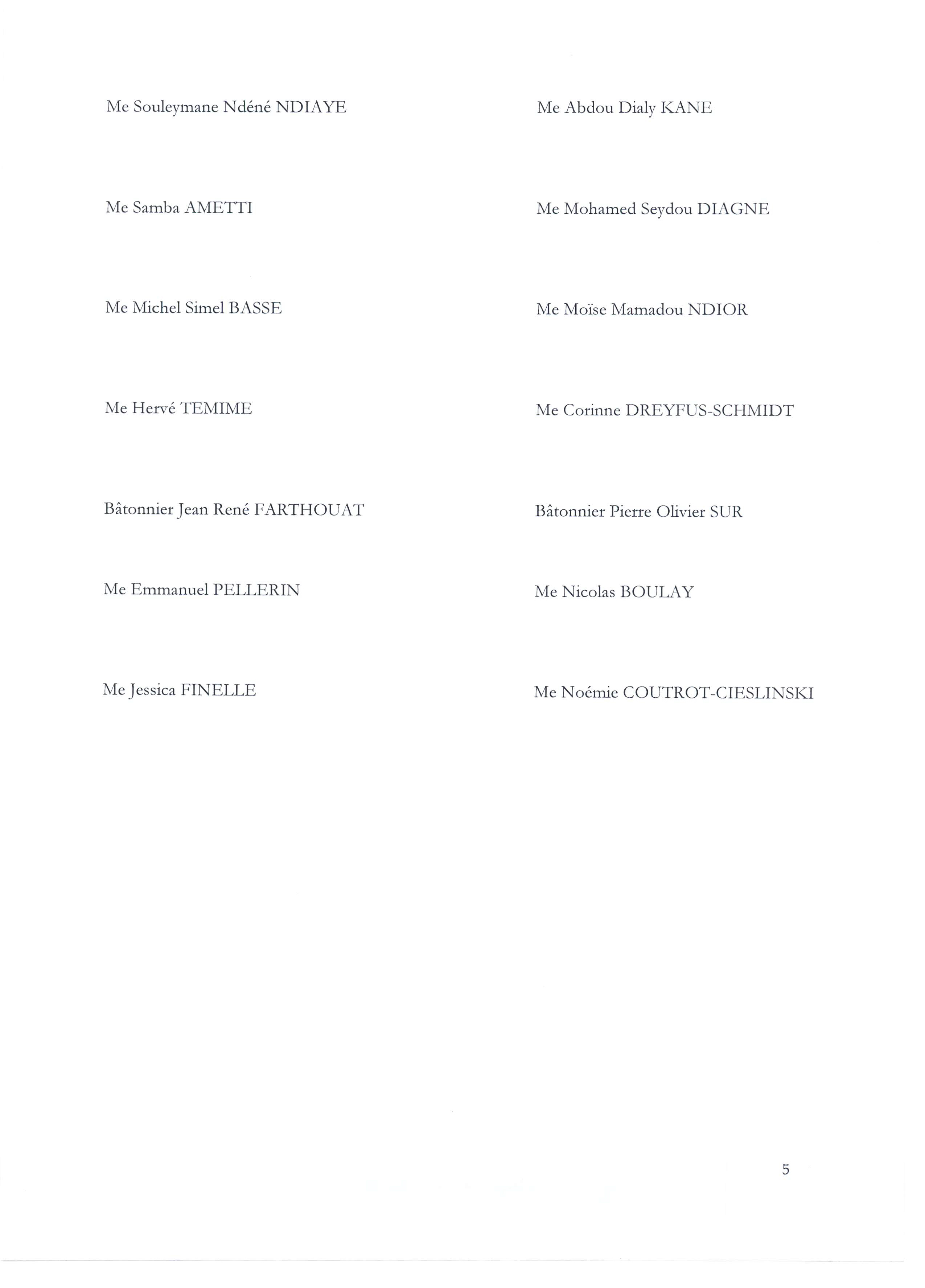 PUBLIREPORTAGE - Communiqué des avocats de Karim Wade