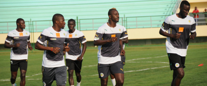 CAN 2015 Entrainement des "Lions" à Ayola: la stratégie de Giresse contre l'Afrique du Sud
