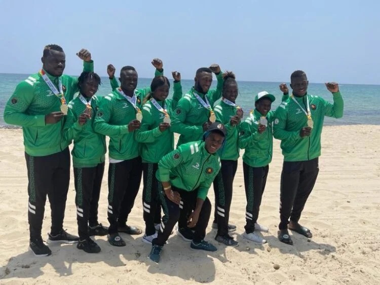 Jeux africains de la plage : les « Lions » du Beach Wrestling glanent 8 médailles dont 4 en or