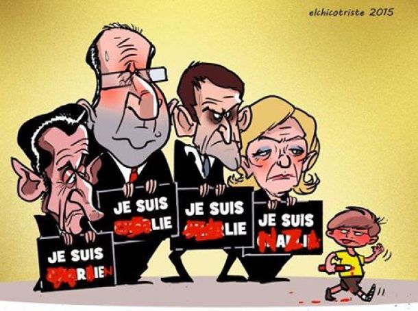 La France dans la "guerre des civilisations" made in Usa : 'charlie' ca sert aussi a relancer l'islamophobie ...