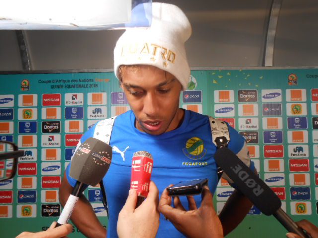 CAN 2015: Aubameyang, « cet arbitrage est vraiment chiant »