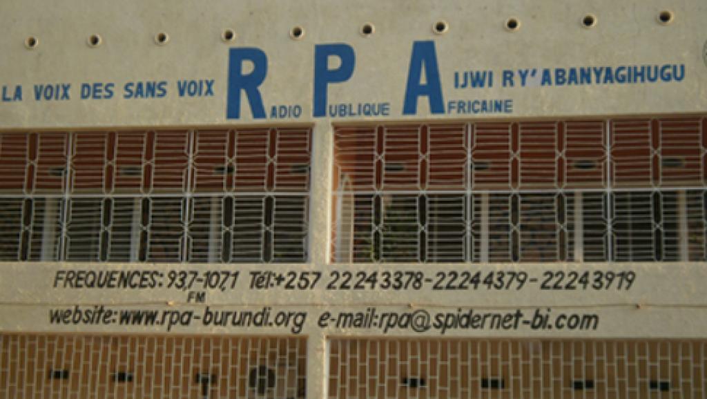 Le siège de la radio burundaise RPA dirigée par le journaliste emprisonné Bob Rugurika. http: //www.rpa-burundi.org/