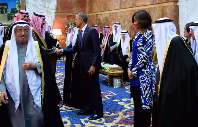 Non voilée, Michelle Obama choque l'Arabie saoudite et crée la polémique