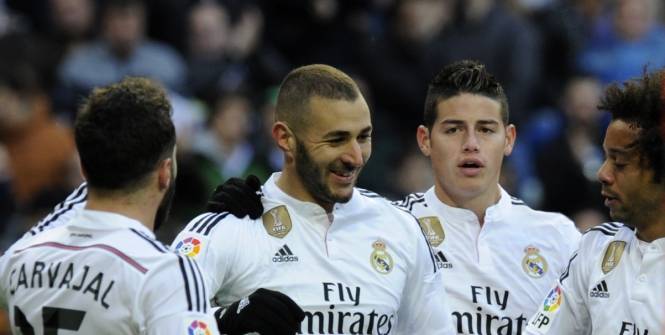 Benzema porte le Real