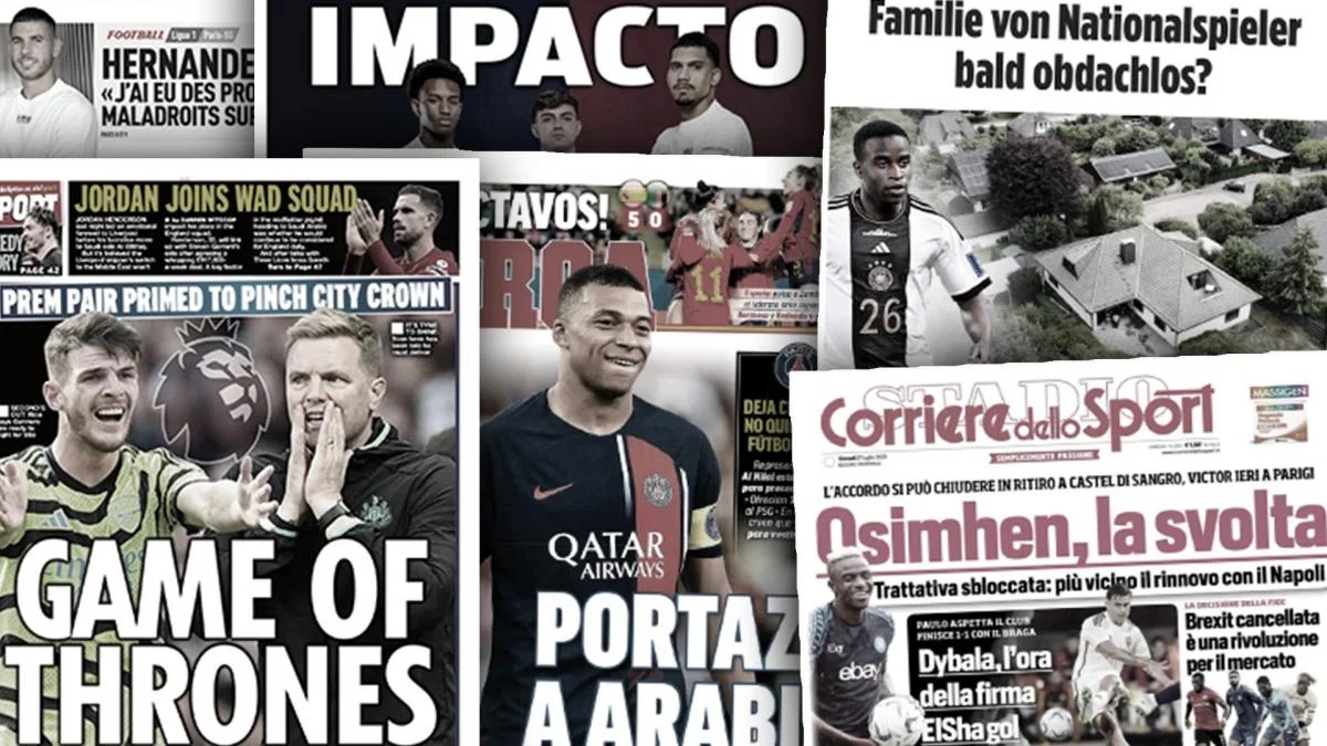 Le Napoli touche au but pour Victor Osimhen, la famille de Youssoufa Moukoko bientôt expulsée de sa maison