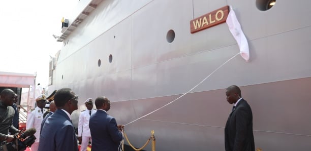 Le Sénégal a réceptionné le "Walo", un Patrouilleur ultramoderne équipé de missiles anti-surfaces et antiaériens