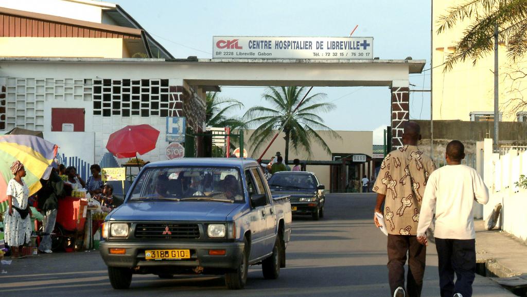 Le centre hospitalier de Libreville au Gabon devrait être paralysé aujourd'hui, comme l'ensemble de l'administration du pays. AFP PHOTO / STR
