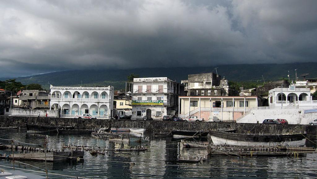 Port de Moroni, Comores.
