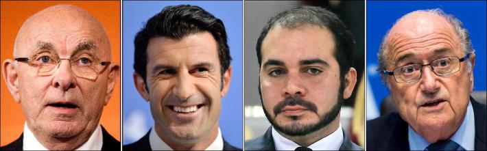 Elections FIFA: Sepp Blatter aura 3 adversaires dont Luis Figo