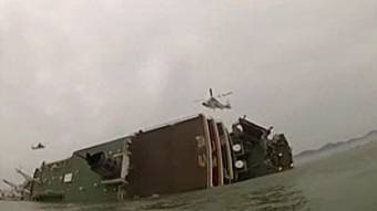 Le naufrage de Ferry en Corée du Sud