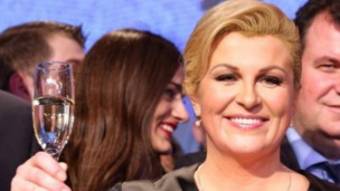 Kolinda Grabar-Kitarovic a remporté la présidentielle croatienne de janvier 2015.