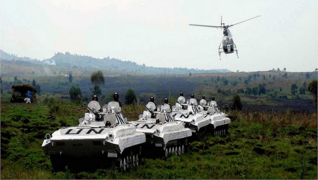 Les FARDC ont lancé jeudi 29 janvier 2015 les opérations militaires «Sokola2» pour le désarmement des rebelles rwandais des FDLR. La Monusco a salué cette décision et annoncé qu'elle soutiendrait l'armée congolaise «opérationnellement et logistiquement». Photo Monusco/Force