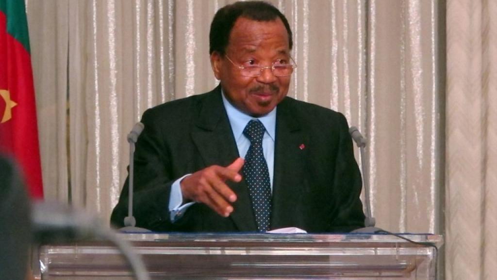 Paul Biya, le président camerounais, hôte du sommet, et ses homologues chefs d'Etat et de gouvernement vont notamment travailler à définir le mandat d'une force régionale chargée de lutter contre Boko Haram. AFP PHOTO / REINNIER KAZE