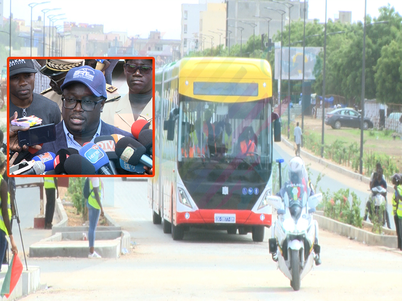 Essais du BRT: 150 bus attendus avec une capacité de transport de 300.000 personnes par jour 