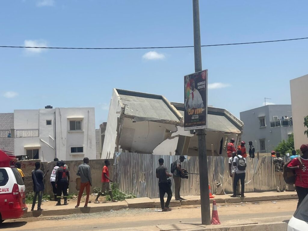 Effondrement d'un bâtiment à Rufisque : au total, 13 victimes dont 5 morts enregistrées