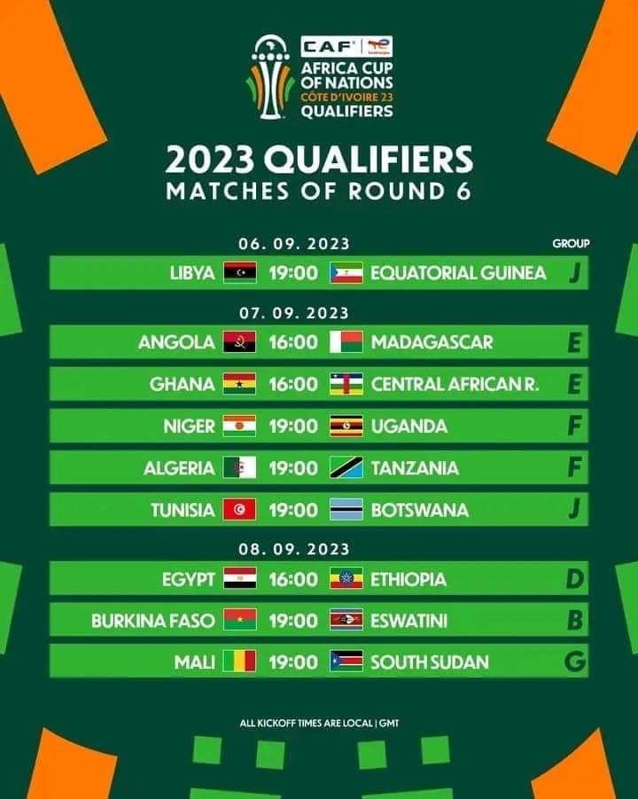 Éliminatoires CAN 2023: la Centrafrique joue gros face au Ghana, duel à distance entre Tanzanie et l'Ouganda