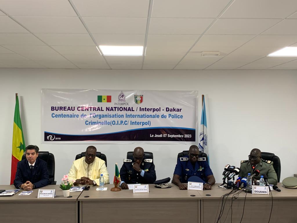 Célébration du centenaire d’Interpol à Dakar : Le Directeur général de la Police sénégalaise encourage la coopération internationale contre la criminalité