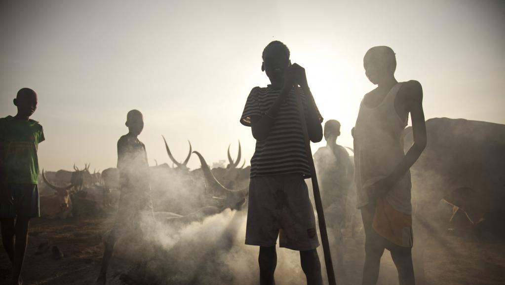 Enfants sud-soudanais dans l'Etat de l'Unity dans le nord du pays. Getty Images/AWL Images