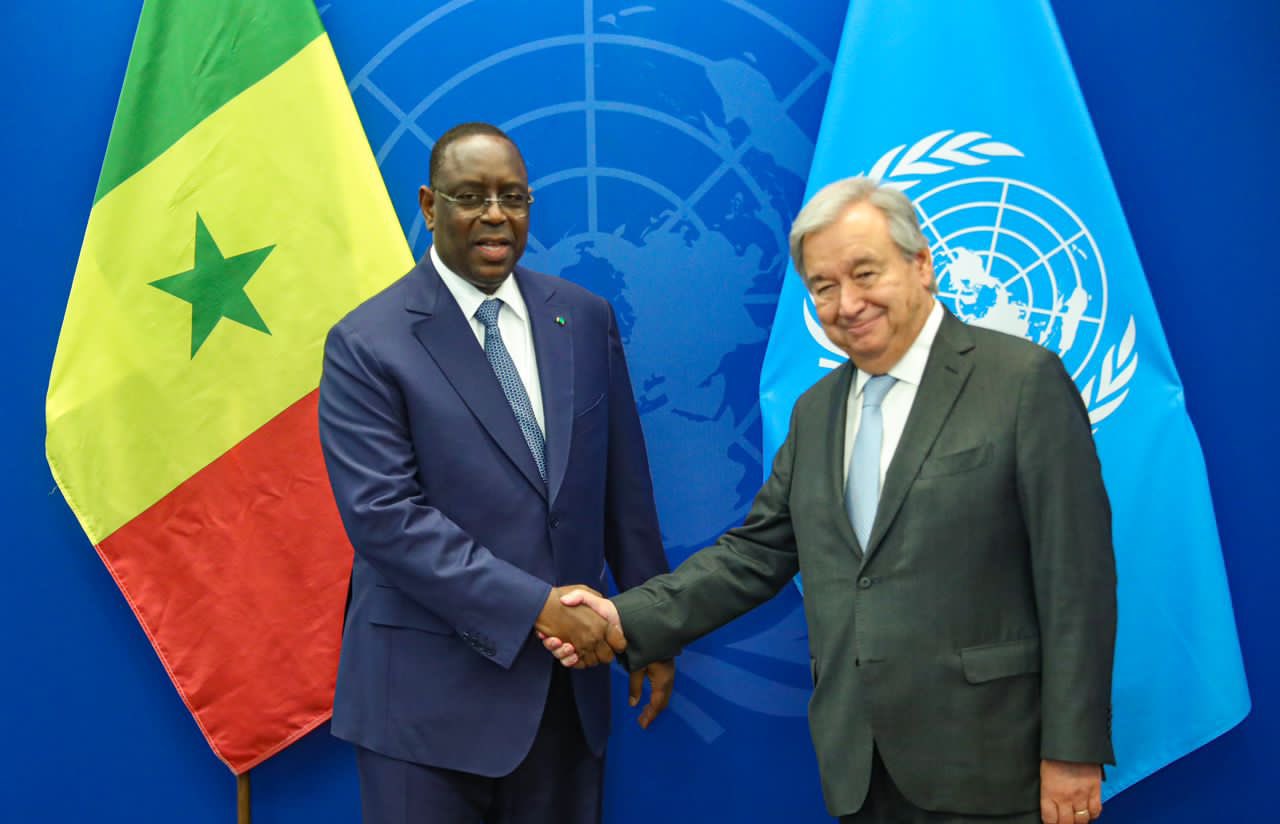 New York : Macky et Guterres échangent sur la situation politico-sécuritaire en Afrique