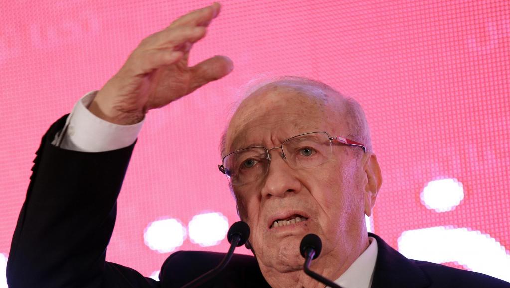 Beji Caïd Essebsi était le ciment de Nida Tounes. Désormais président, il laisse le parti en proie aux querelles internes. REUTERS/Anis Mili