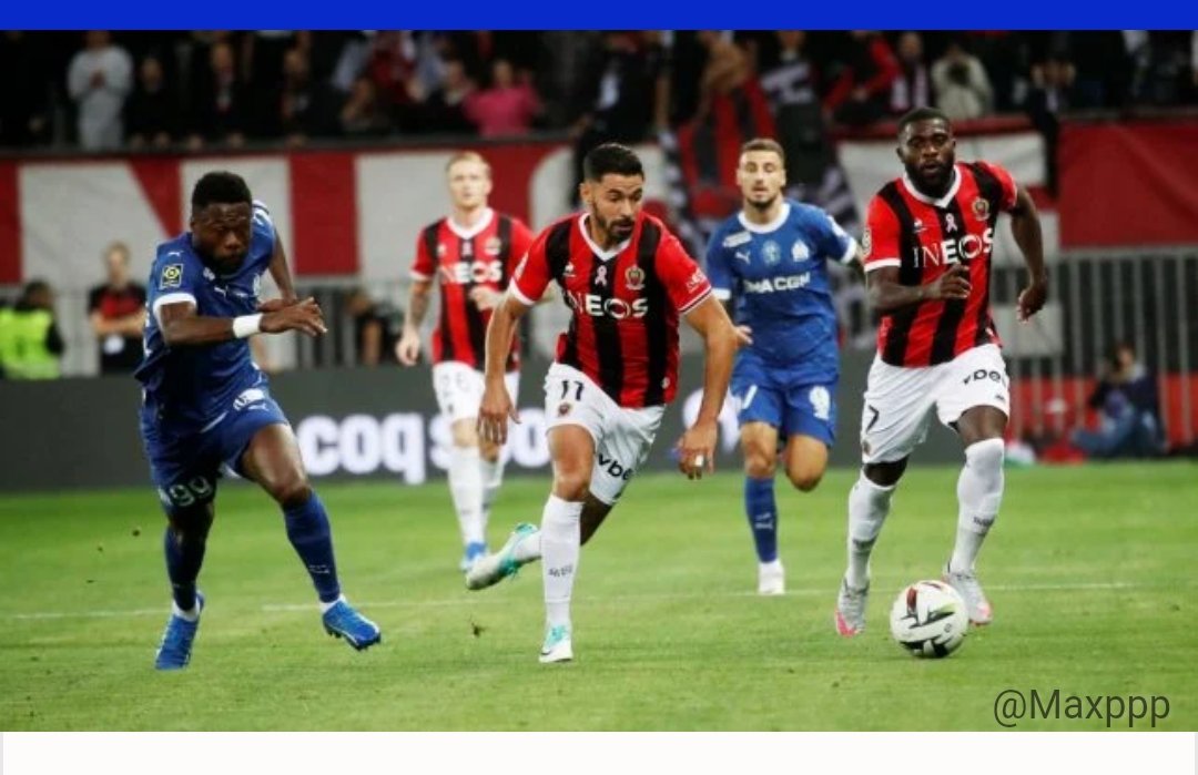 Ligue 1 : en infériorité numérique, l’OM s’incline sur le fil à Nice, nouveau leader provisoire