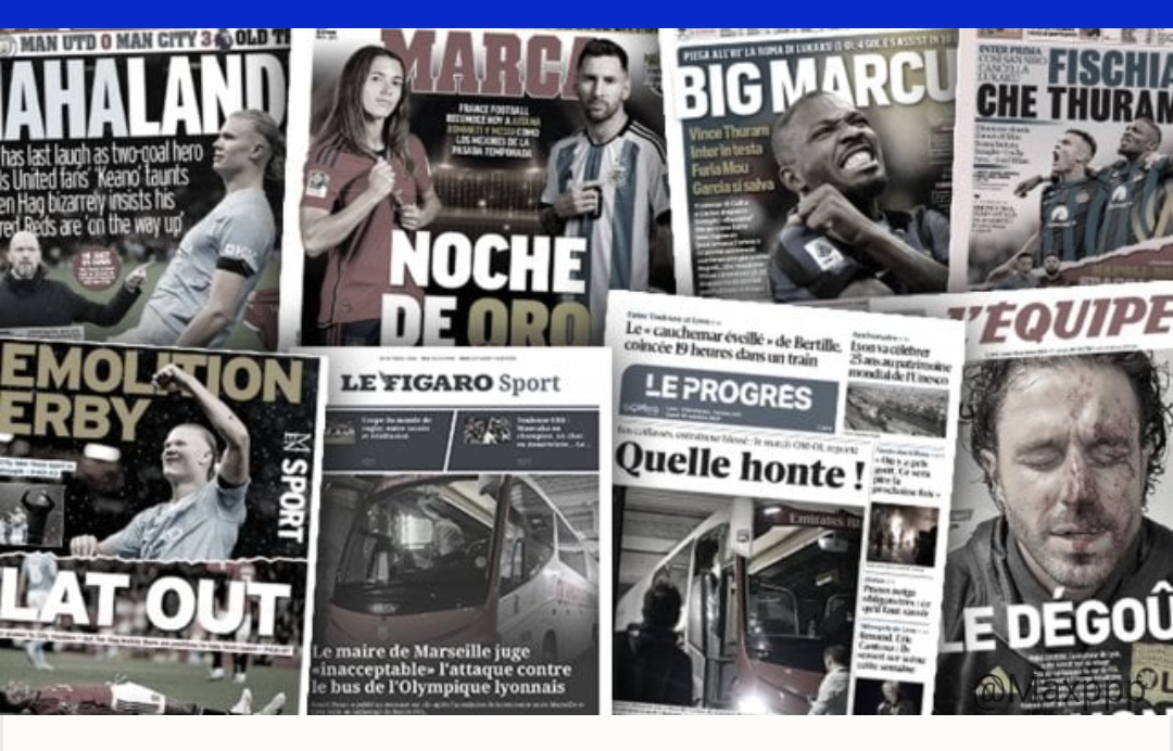 La presse européenne cartonne la Ligue 1 et Marseille après les incidents d’OM-OL !