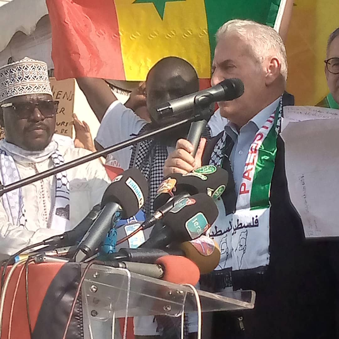 Manifestation en soutien au peuple palestinien : L’ambassadeur de la Palestine magnifie la posture du Sénégal