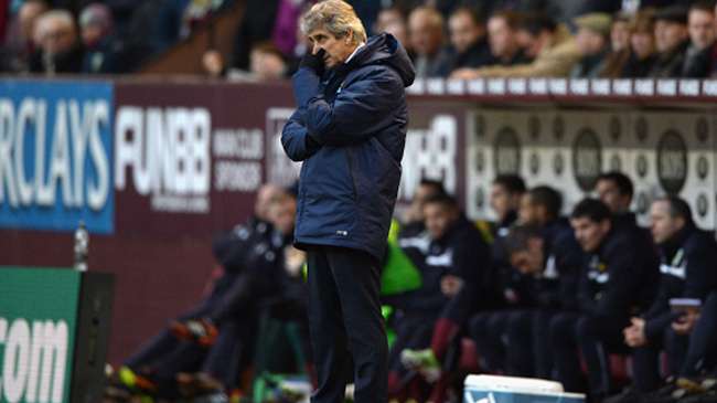 la pression sur Manchester City