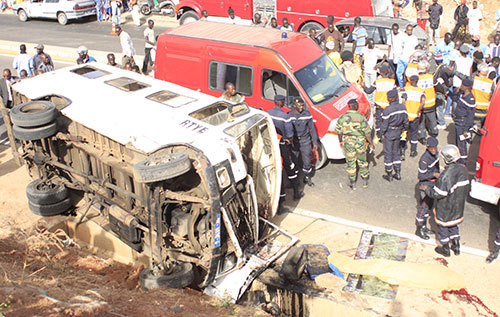 Axe Bambilor-Rufisque : 06 morts dont 04 femmes et une fillette dans un accident