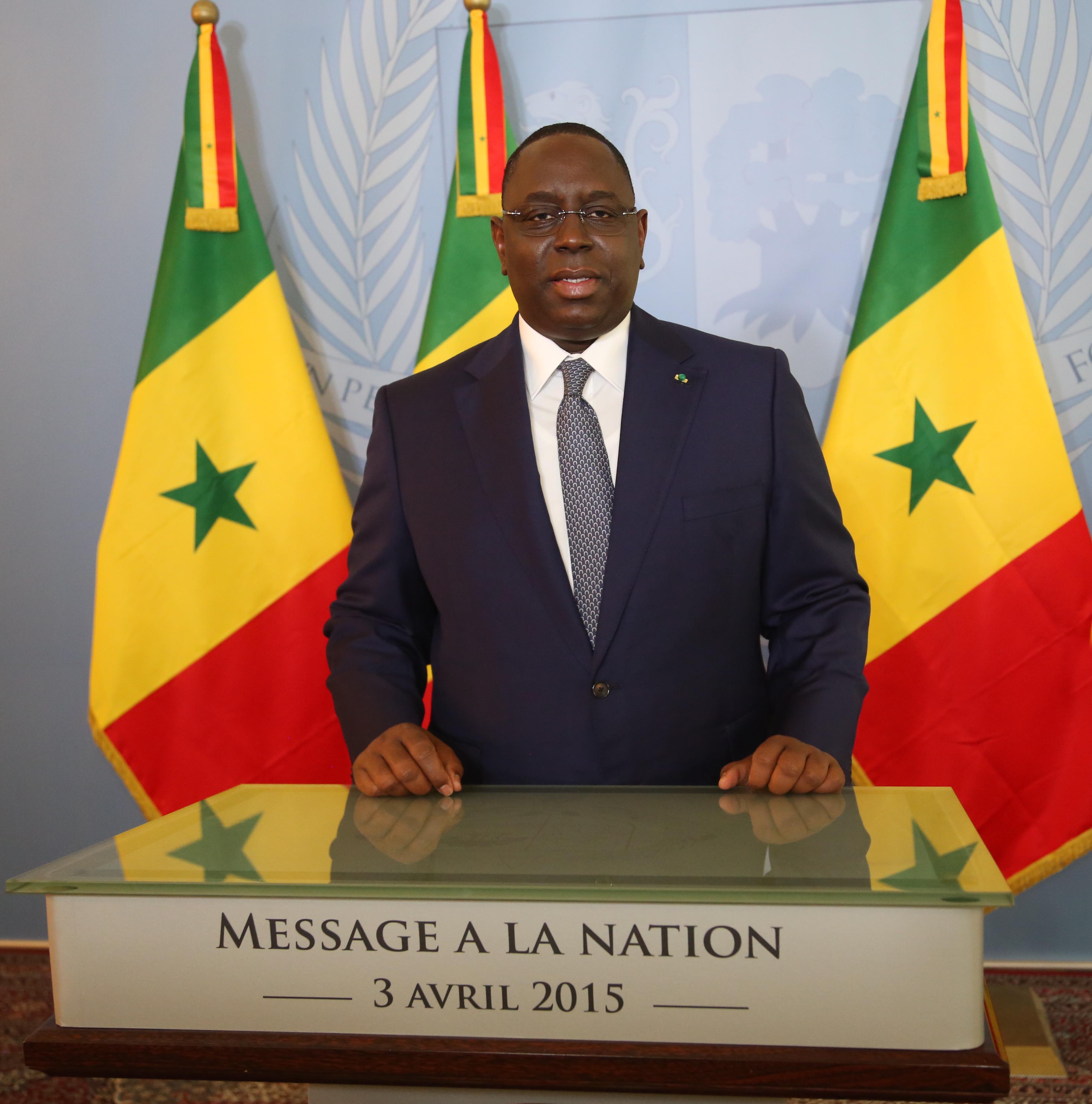 Discours à la nation du 3 avril 2015: La Grande offensive de Macky Sall en faveur du Tourisme