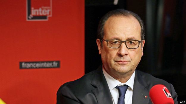 - Francois Hollande, président de la République francaise