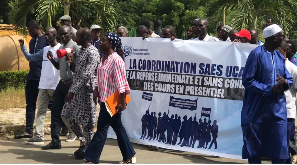 ​Fermeture de l’UCAD : le SAES s’inquiète de l’avenir des nouveaux bacheliers