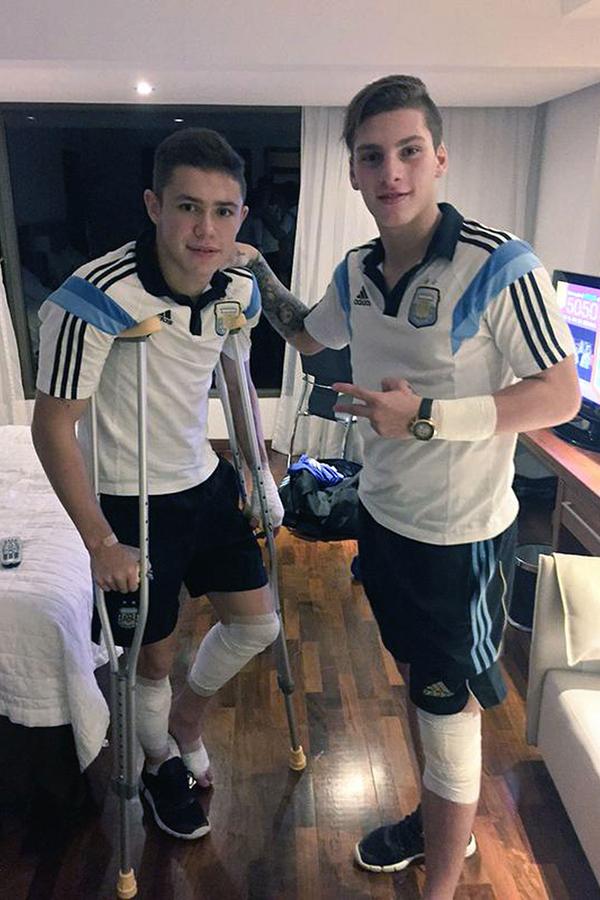 Un U17 argentin chute de son hôtel après un but sur FIFA 15 !