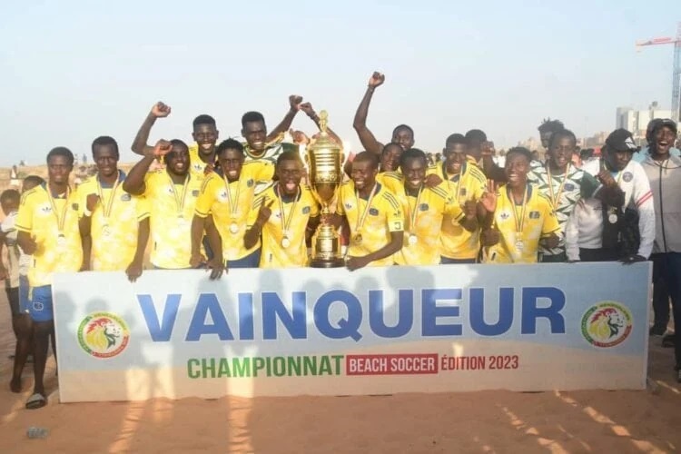 Beach Soccer : Ngor remporte la finale du championnat