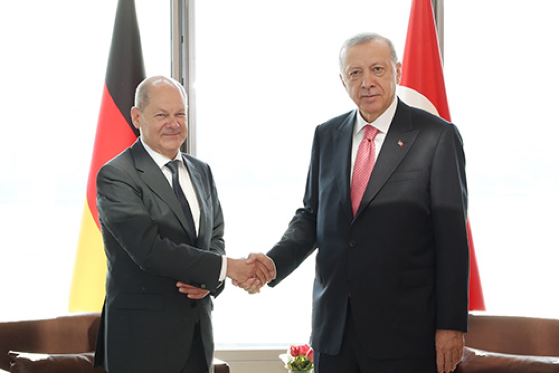 Diplomatie: le chancelier allemand Scholz reçoit le président turc Erdogan le 17 novembre à Berlin