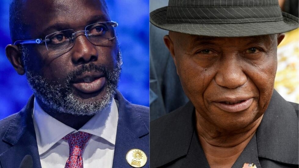 Présidentielle au Liberia: entre George Weah et Joseph Boakai, le second tour s'annonce serré